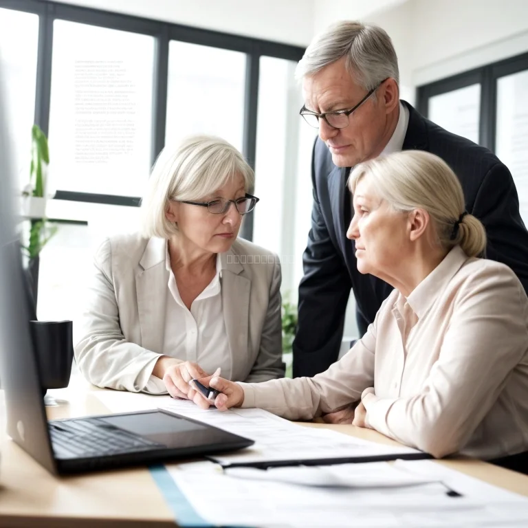 Senior insurance consultation with a Solvanya advisor